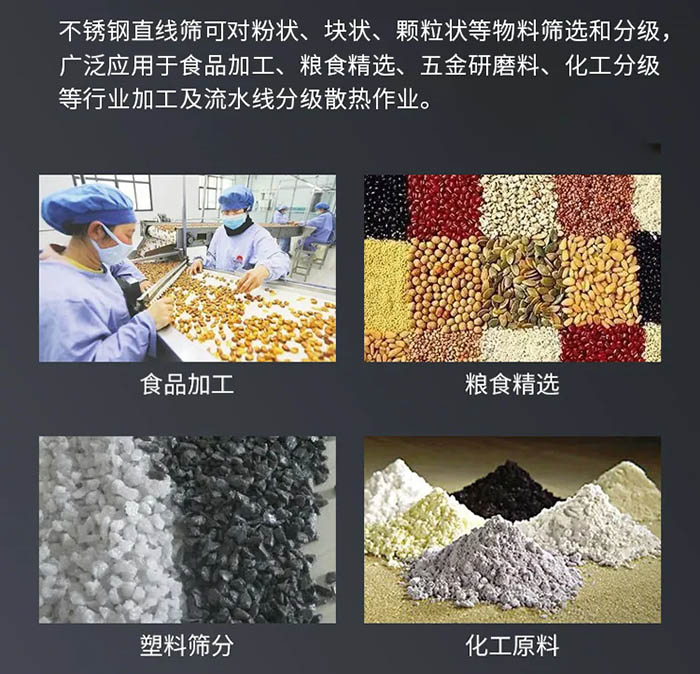 糧食振動篩應(yīng)用領(lǐng)域